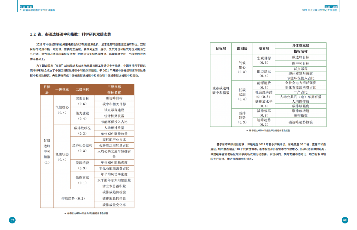 IPE公众环境研究中心：双碳·蔚蓝——2021公众环境研究中心报告 第6页