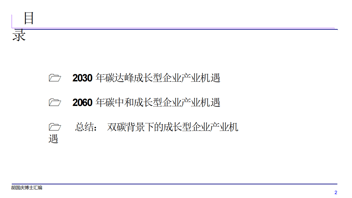 胡国庆：双碳背景下的成长型企业产业机遇 第2页