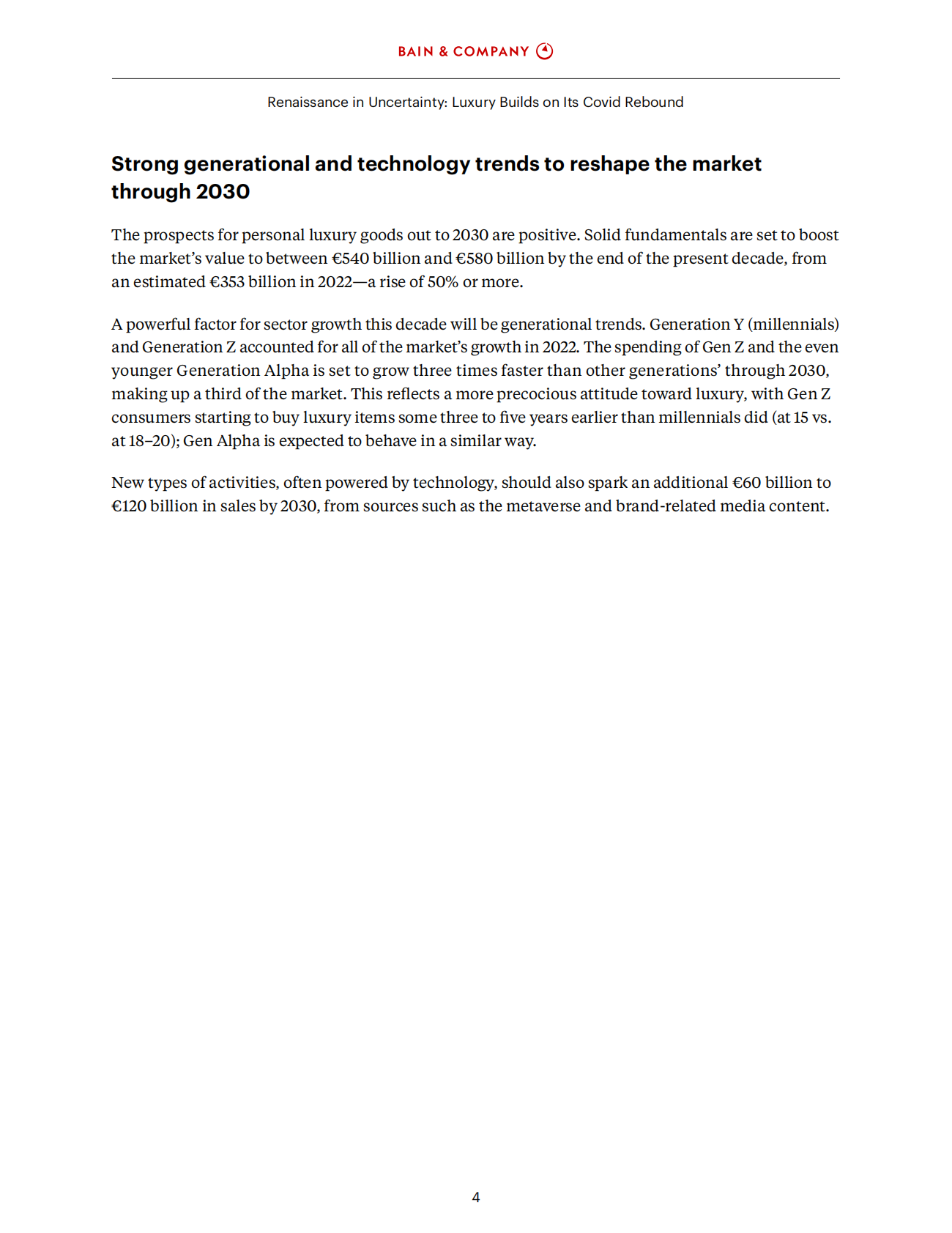 贝恩：2023全球奢侈品市场研究预测【英文版】 第6页