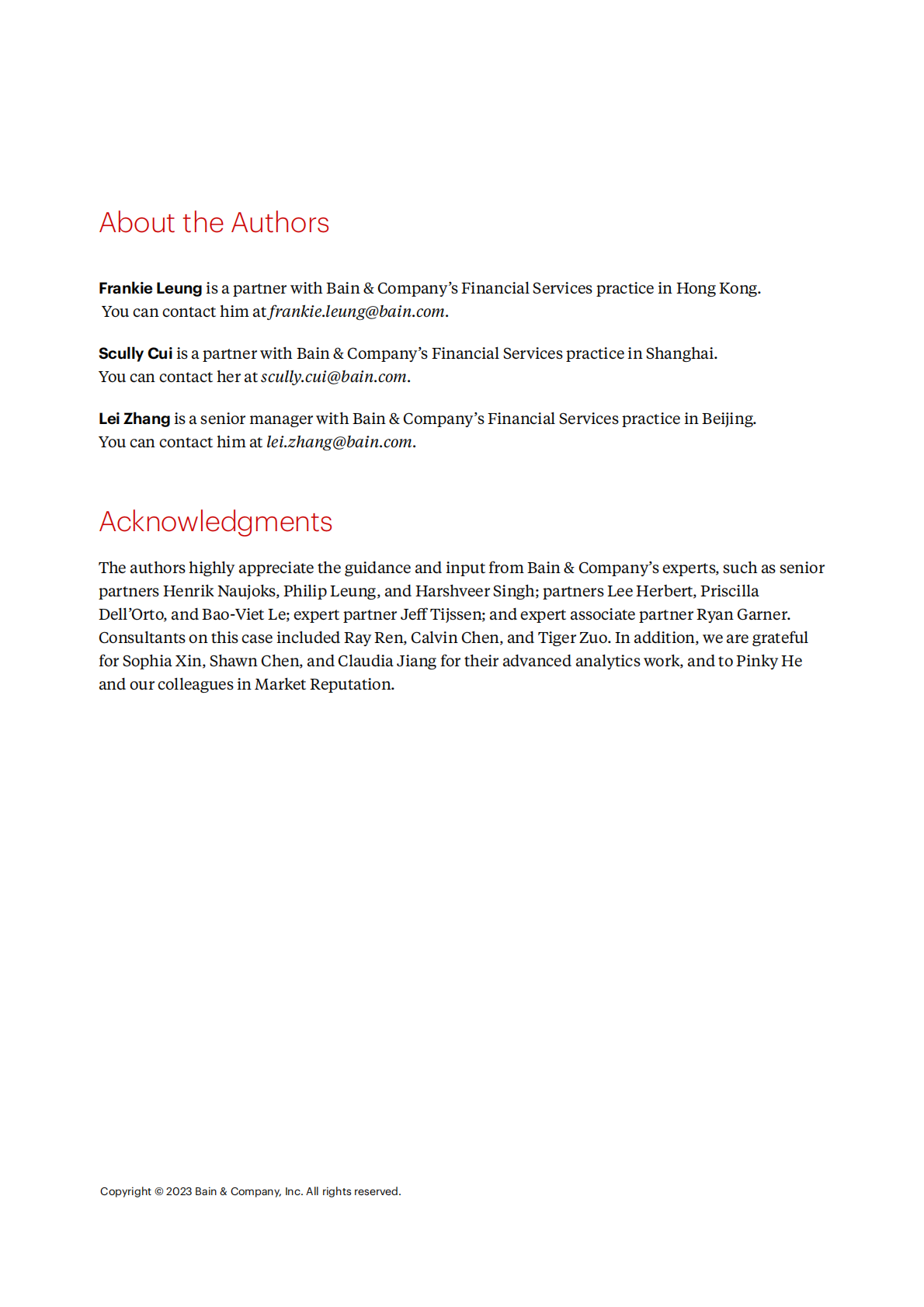 贝恩：中国零售银行如何提升数字银行【英文版】 第2页