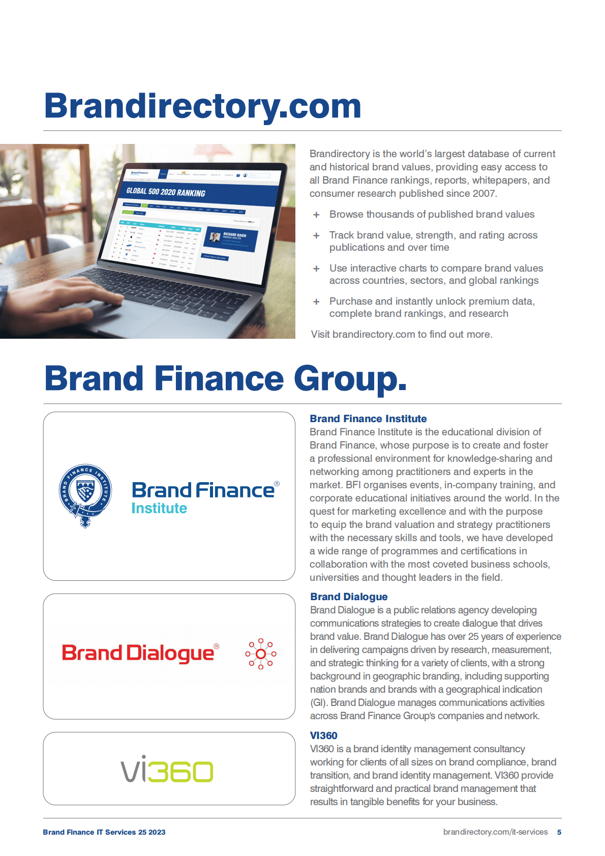 Brand：2023年全球最有价值IT服务品牌25强【英文版】 第5页