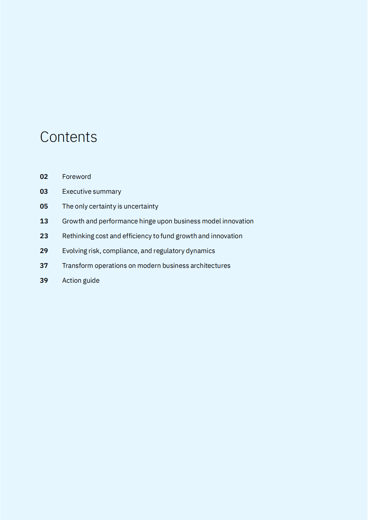 IBM：2023年全球银行和金融市场展望【英文版】 第5页