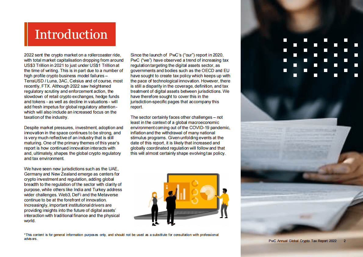 PWC：2022年全球加密货币税收报告【英文版】 第2页