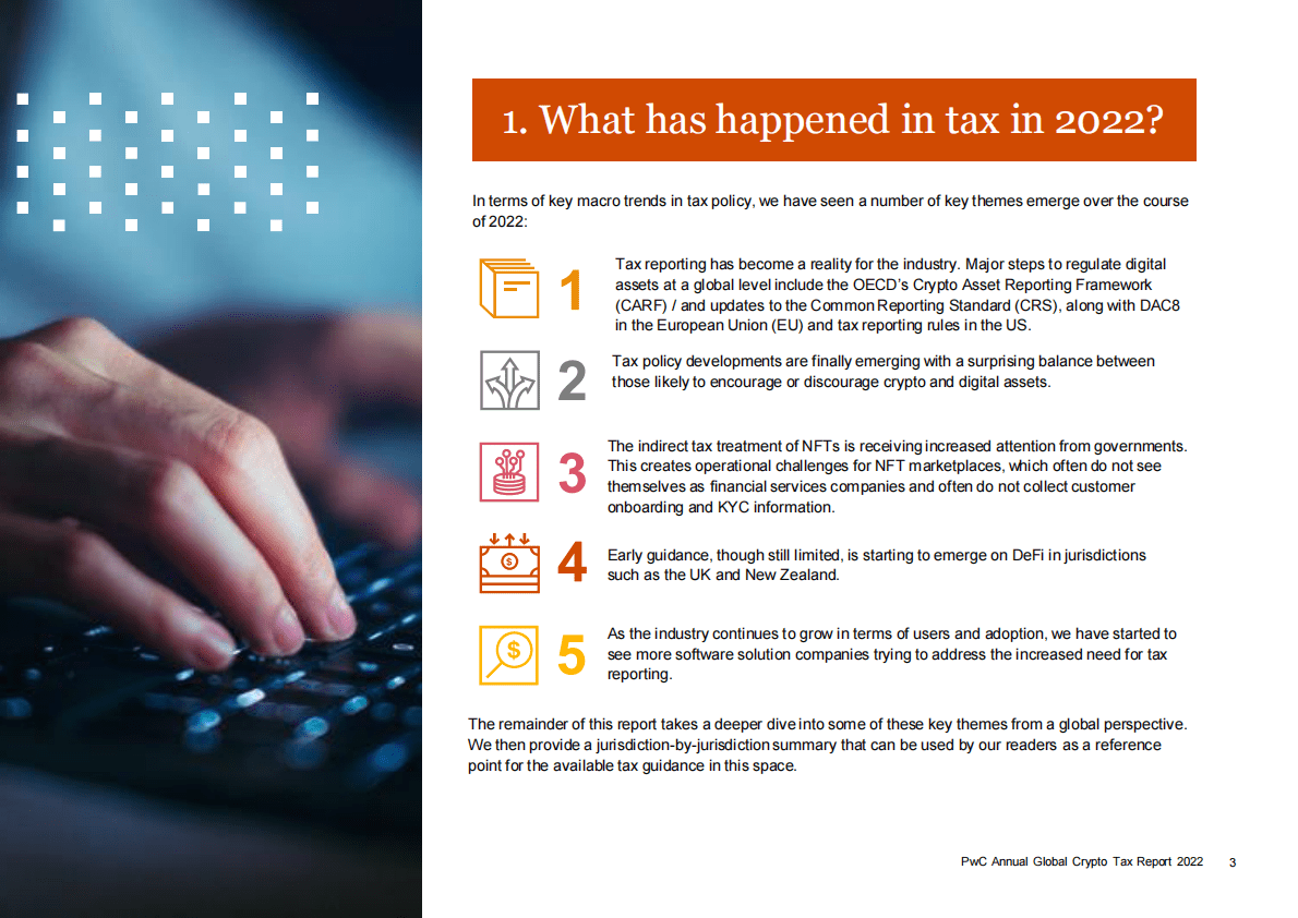 PWC：2022年全球加密货币税收报告【英文版】 第3页