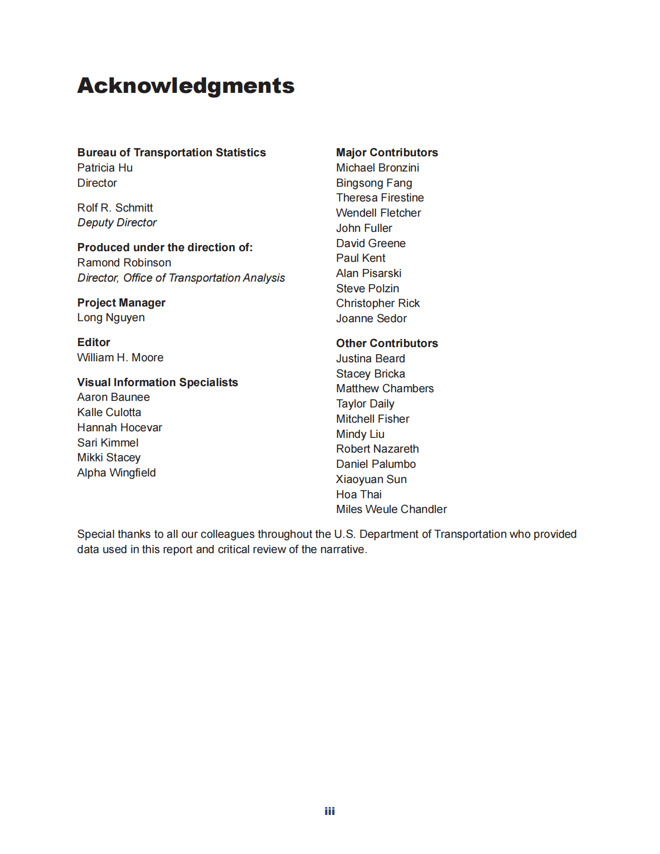 美国交通运输部：2022年运输统计年报【英文版】 第5页