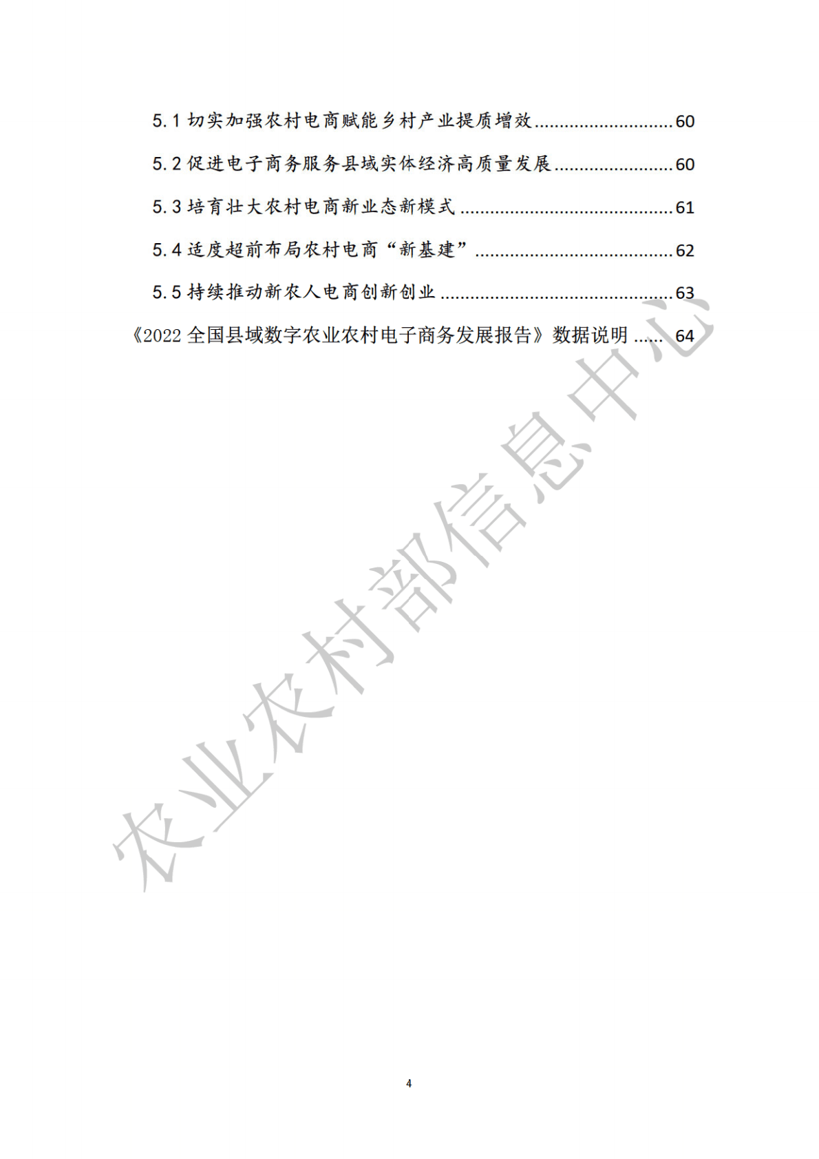 农业农村部：2022全国县域数字农业农村电子商务发展报告 第5页