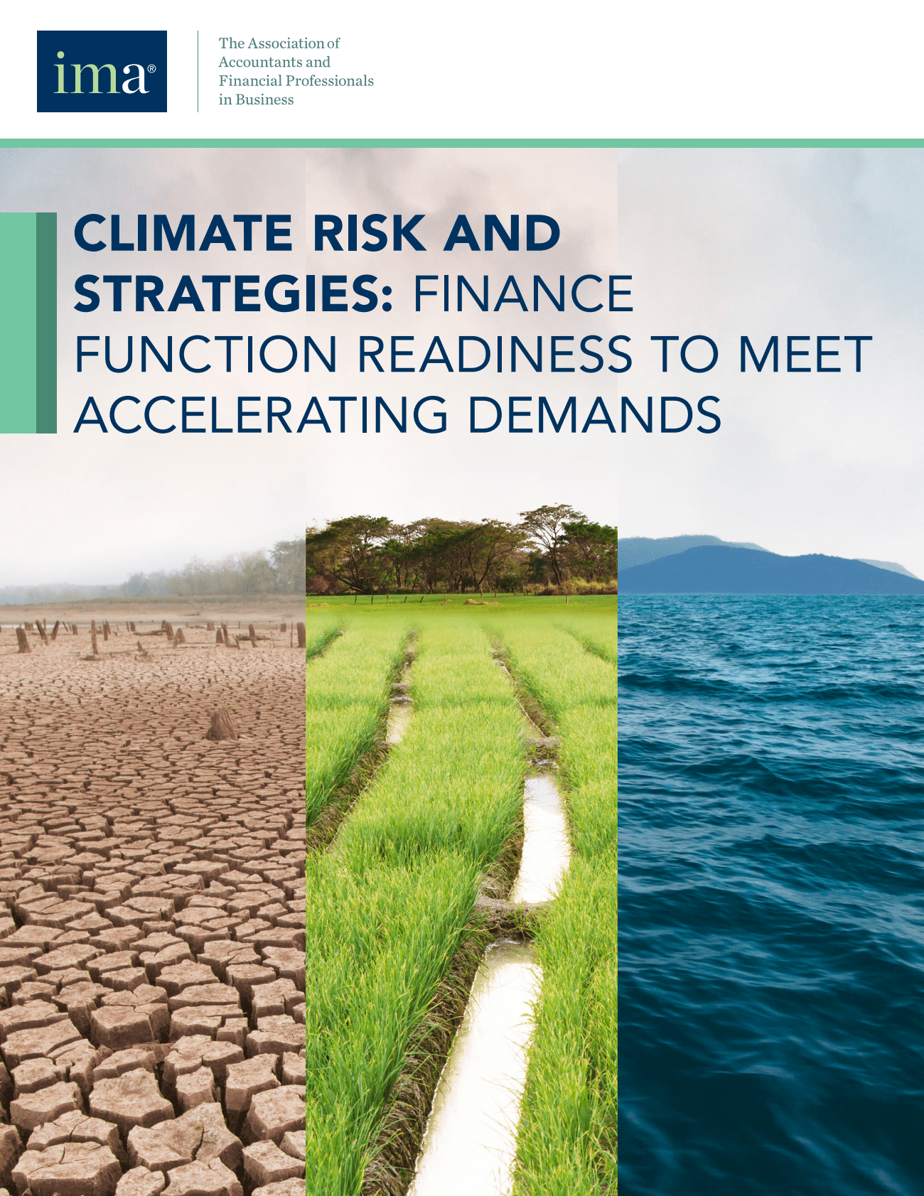 IMA：气候变化与应对策略：财务团队如何为满足日益增长的企业风险管理需求做好准备【英文版】 第1页