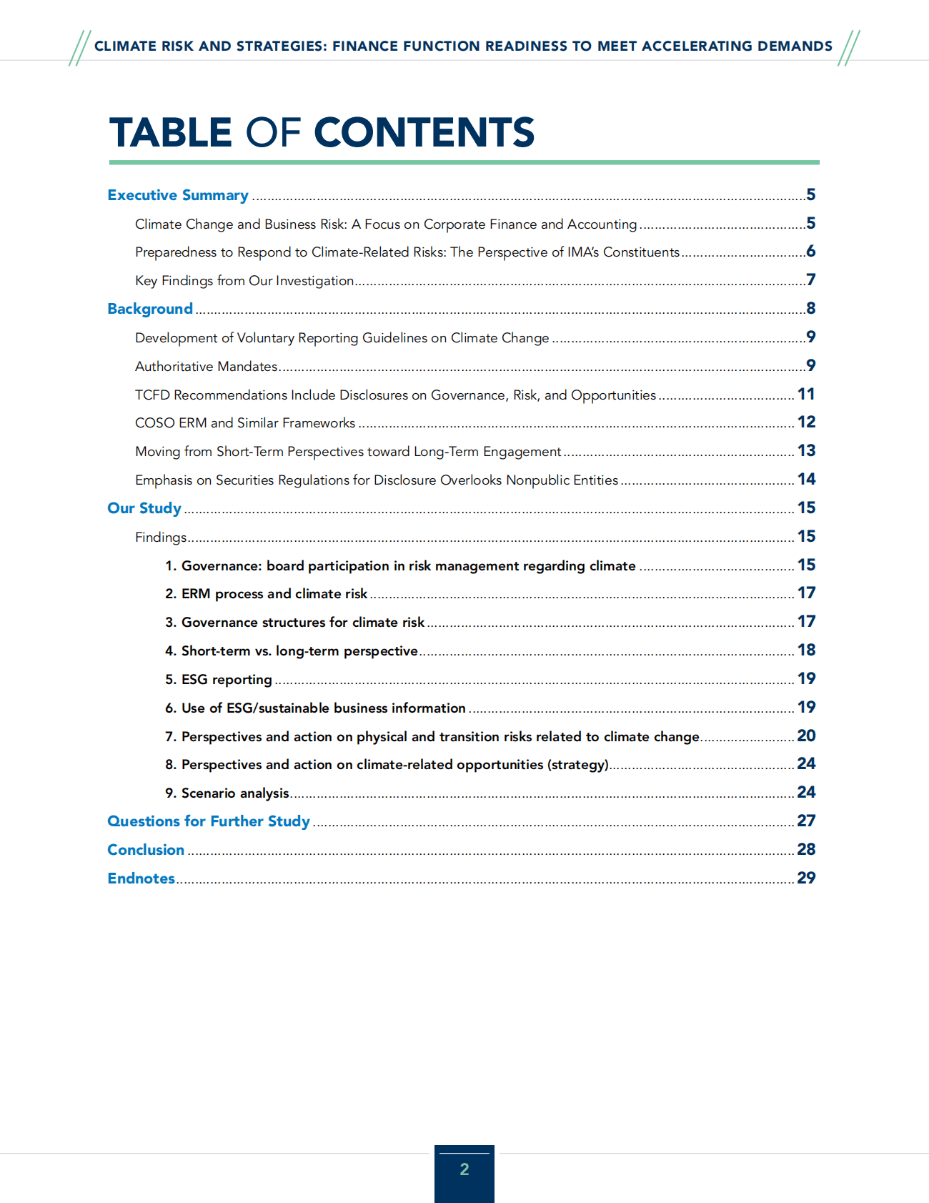 IMA：气候变化与应对策略：财务团队如何为满足日益增长的企业风险管理需求做好准备【英文版】 第2页