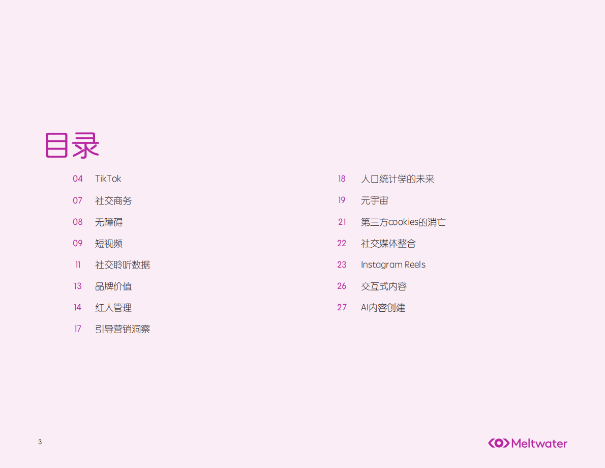 Meltwater融文：2023年全球市场营销趋势 第3页