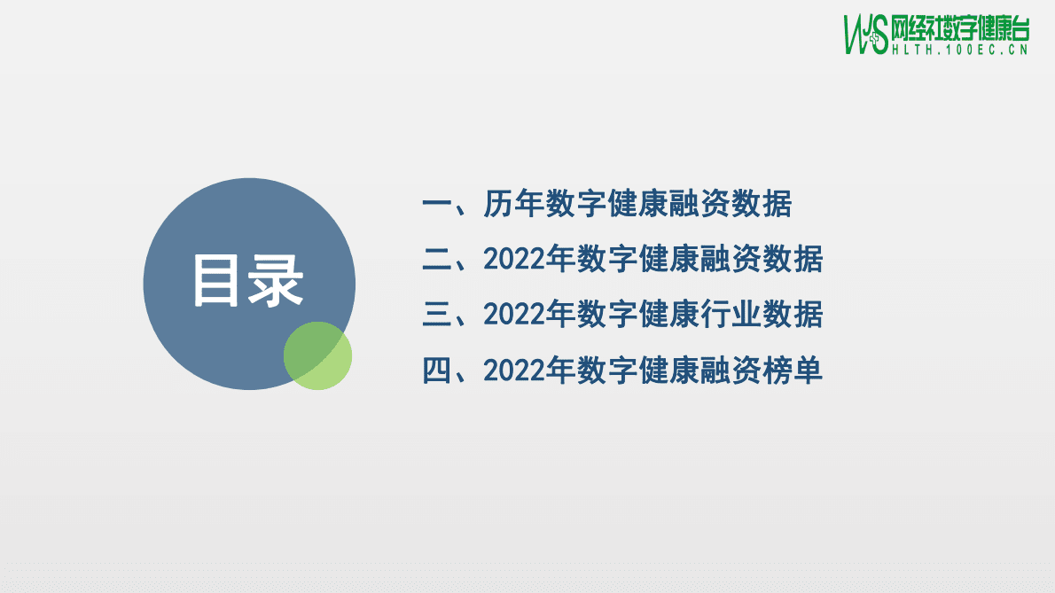 网经社：2022年度中国数字健康投融资数据报告 第5页