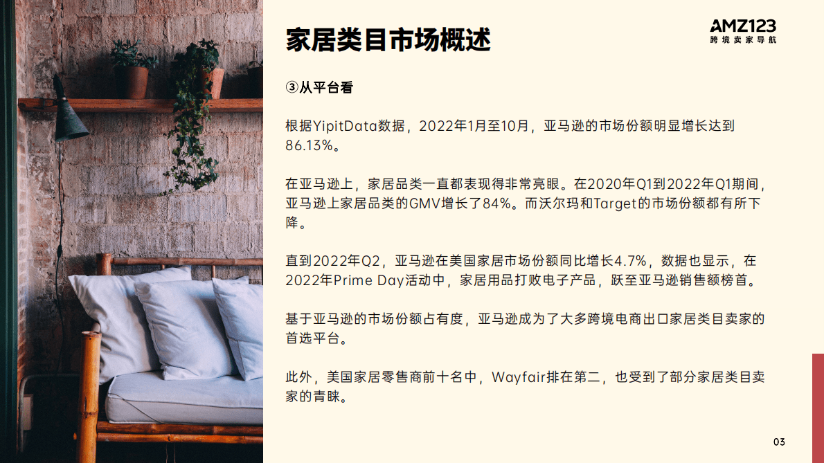 AMZ123：百家亚马逊店铺报告&mdash;&mdash;家居类目篇 第6页