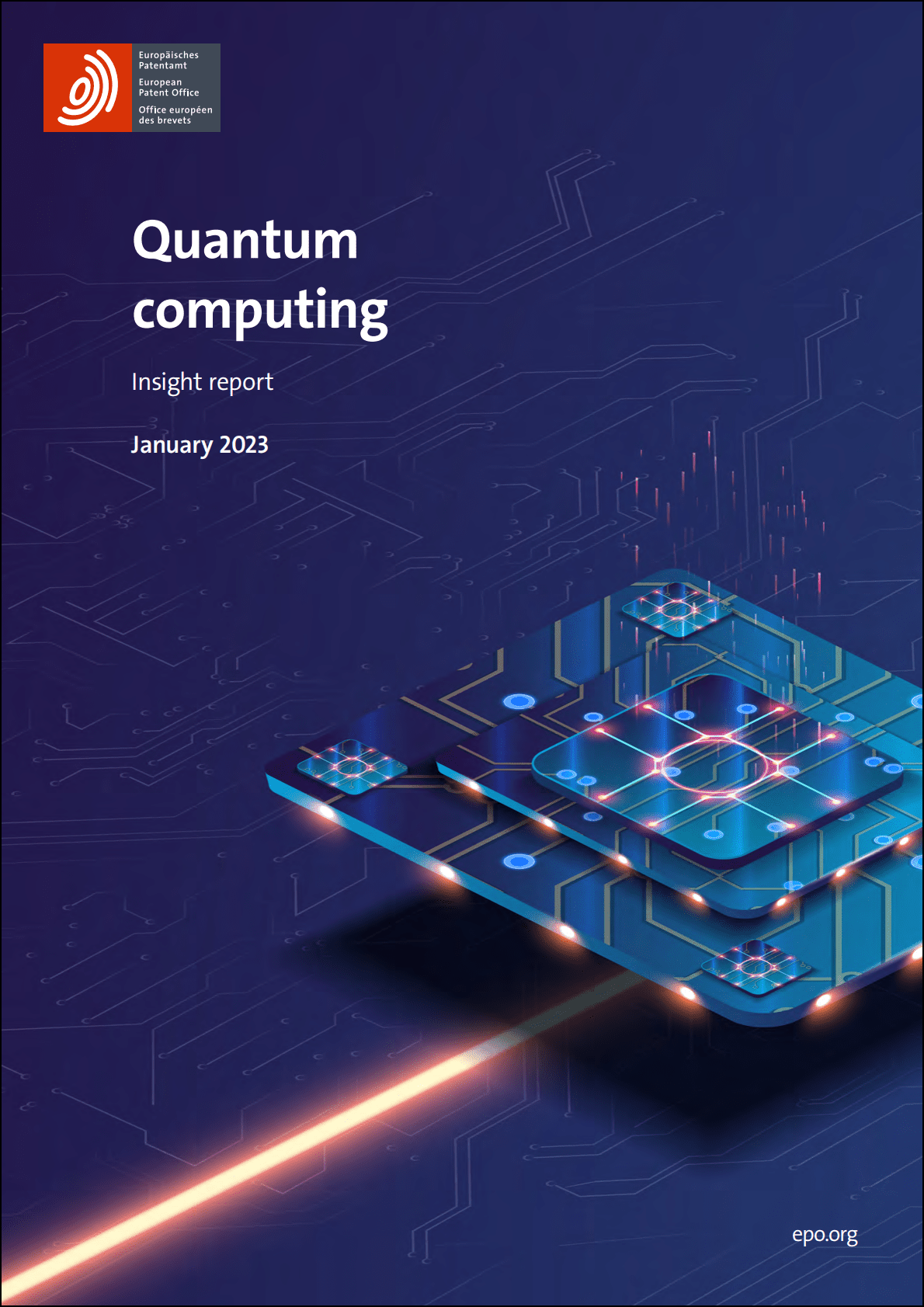 欧洲专利局：2023年量子技术专利洞察报告【英文版】 第1页