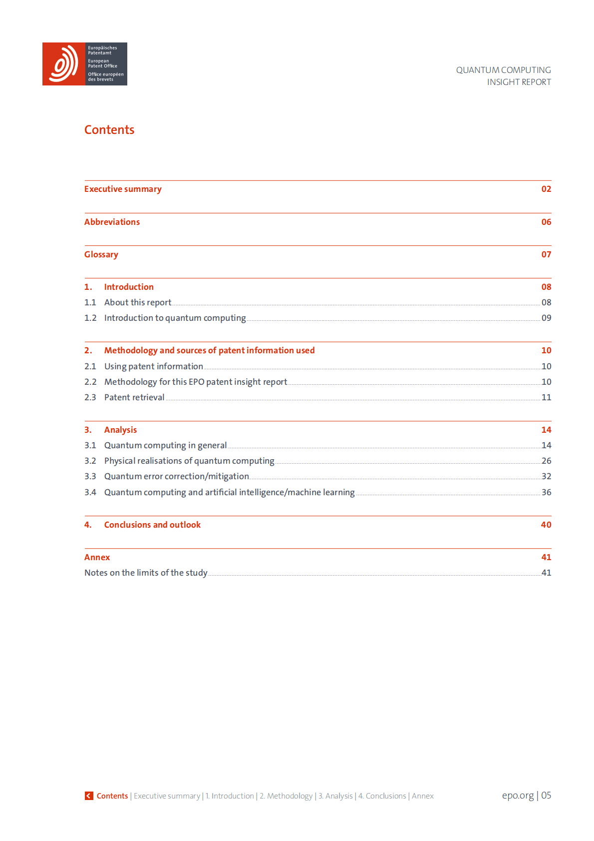 欧洲专利局：2023年量子技术专利洞察报告【英文版】 第5页