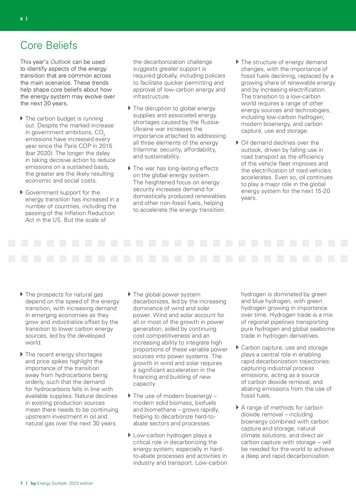 2023bp世界能源展望 第4页