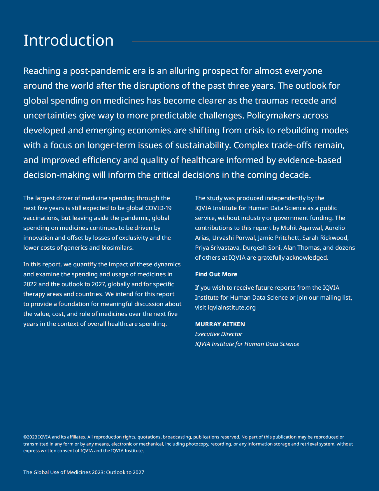 艾昆纬：2023年全球药物使用情况（英） 第2页