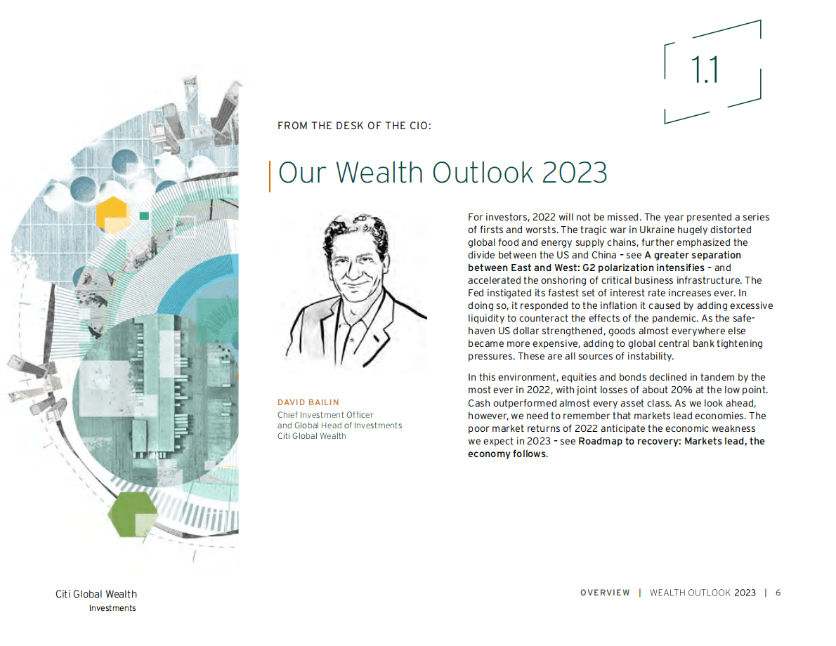 花旗全球财富投资：2023年财富展望报告 第6页