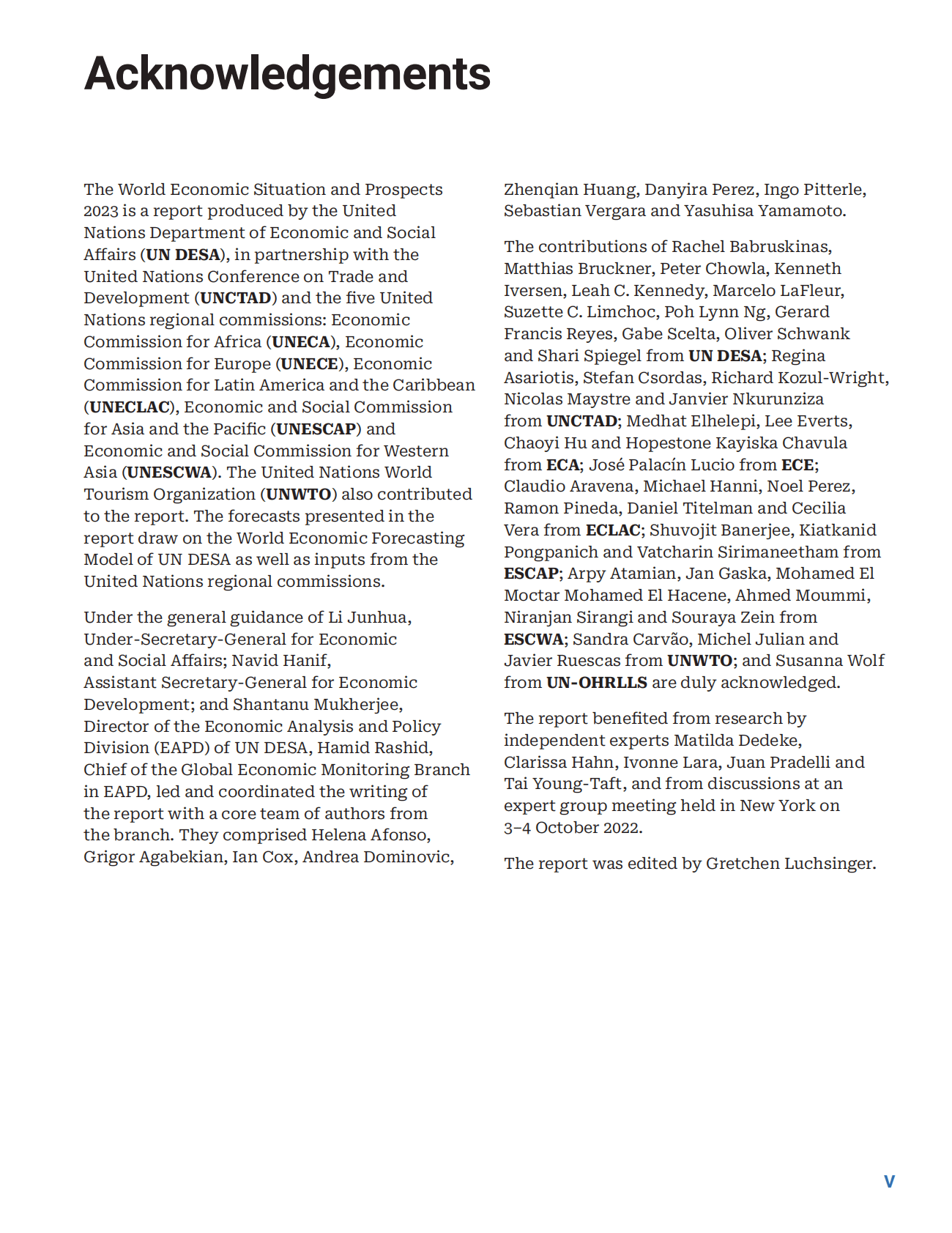 联合国：2023世界经济形式与展望报告（英文） 第6页