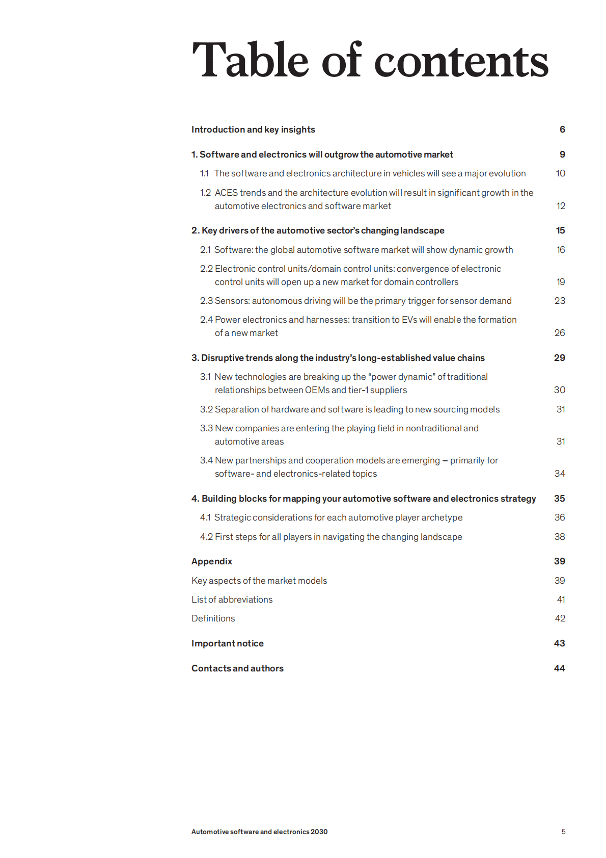 麦肯锡：2030年汽车软件和电子市场展望（英） 第5页