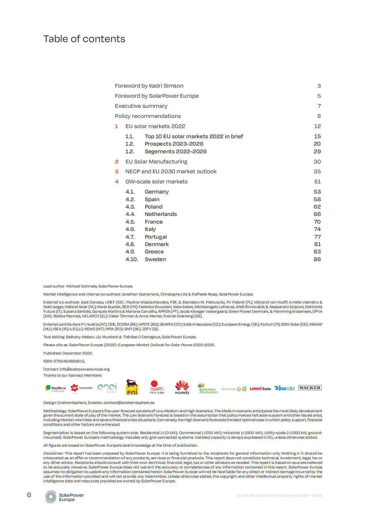 欧洲光伏市场2022-2026展望（英） 第6页