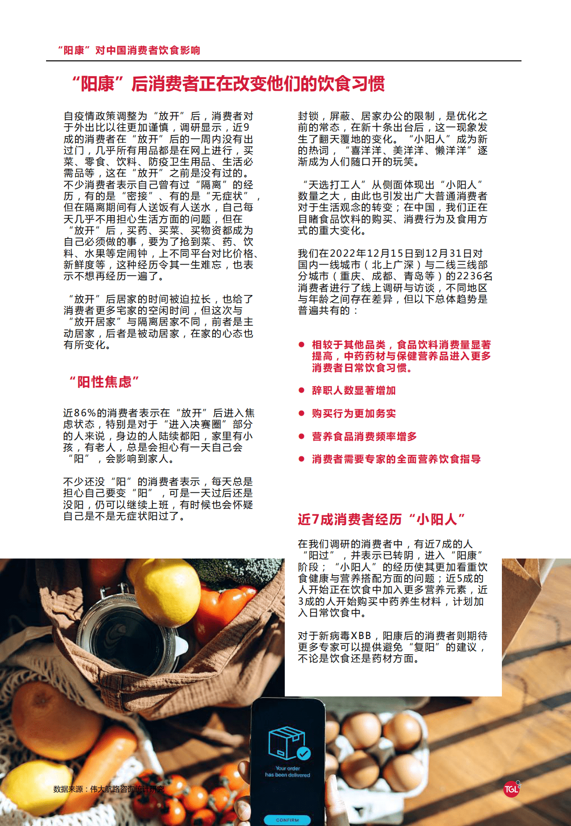 伟大航路咨询：2023&ldquo;阳康&rdquo;后中国消费者饮食习惯洞察报告 第4页