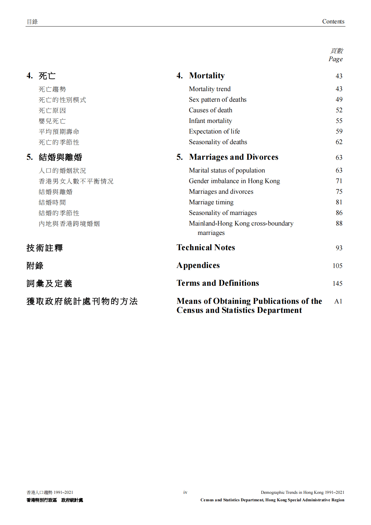 香港人口趋势1991-2021 第6页