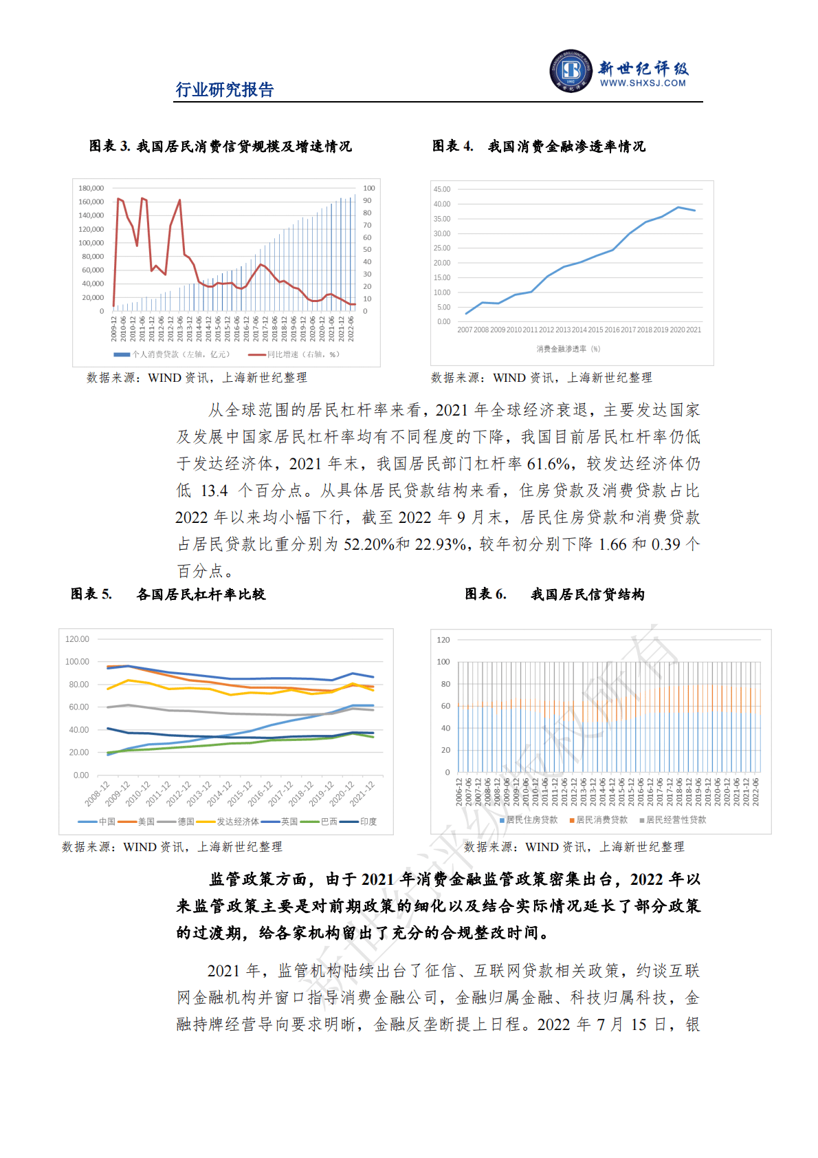 新世纪评级：2022年度消费金融行业信用回顾与展望 第3页