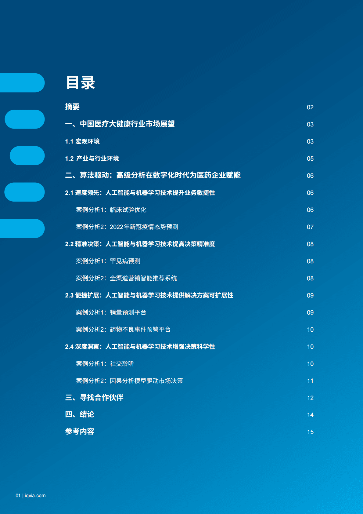 IQVIA：智&ldquo;健&rdquo;未来：人工智能与机器学习赋能中国医疗健康行业 第3页