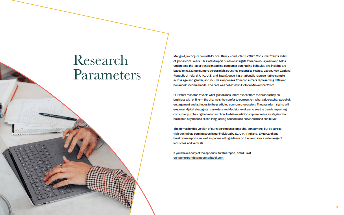 MARIGOLD：2023年消费趋势指数报告【英文版】 第5页