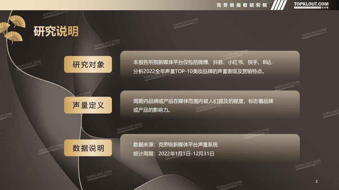 克劳锐：2022年自媒体平台年度声量TOP-10美妆品牌营销盘点 第2页