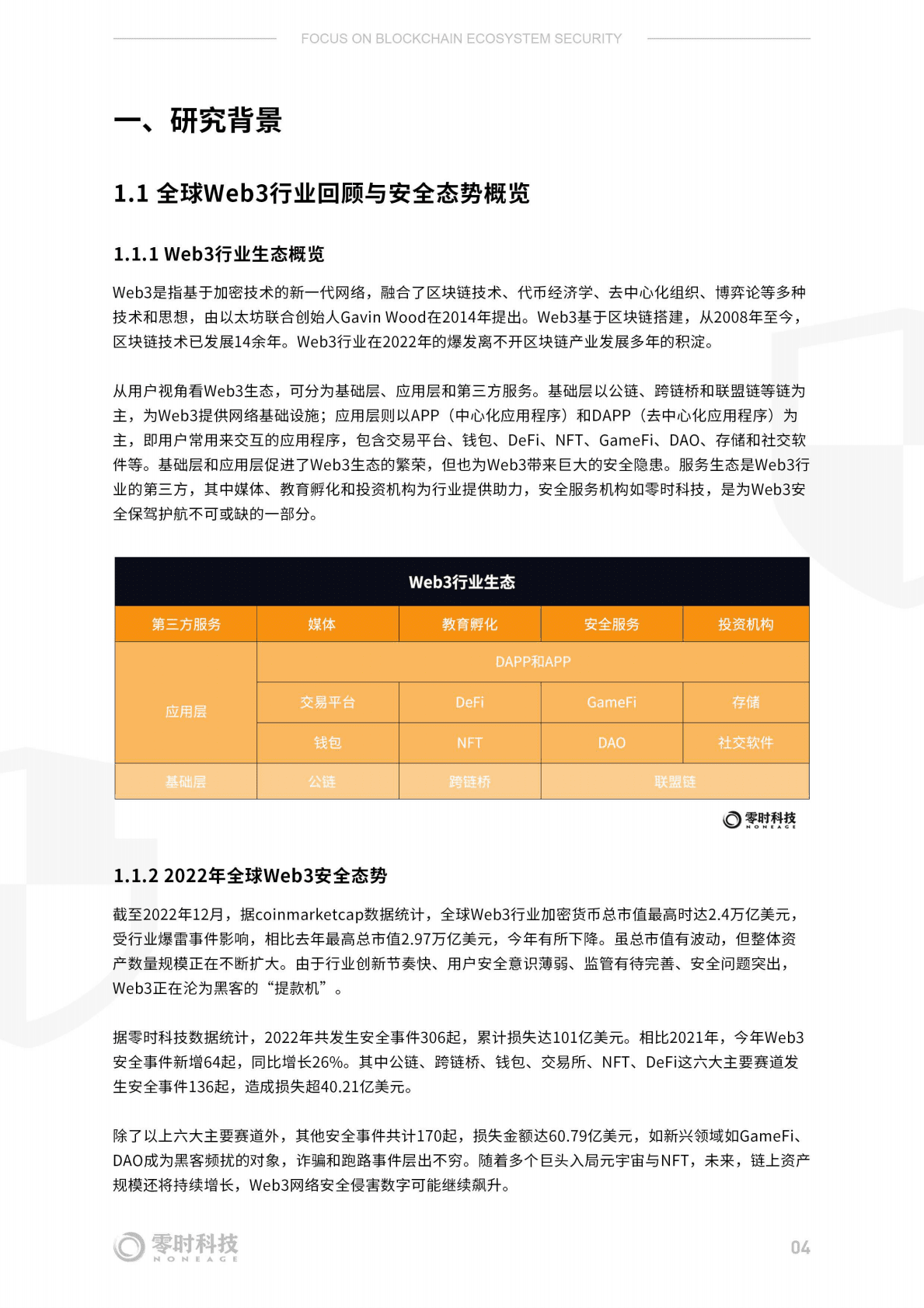 零时科技：2022年全球Web3行业安全研究报告 第6页