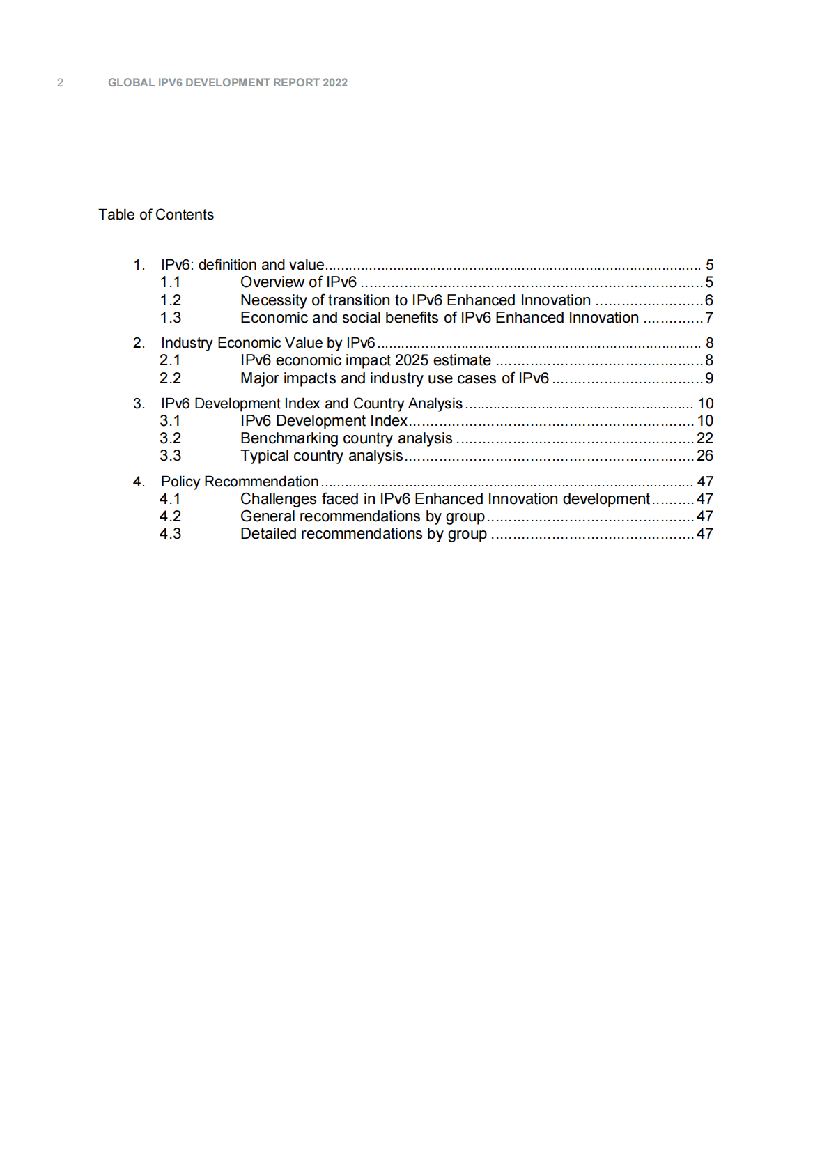 罗兰贝格：全球IPv6发展指数报告2022：社会经济价值与发展政策建议【英文版】 第2页
