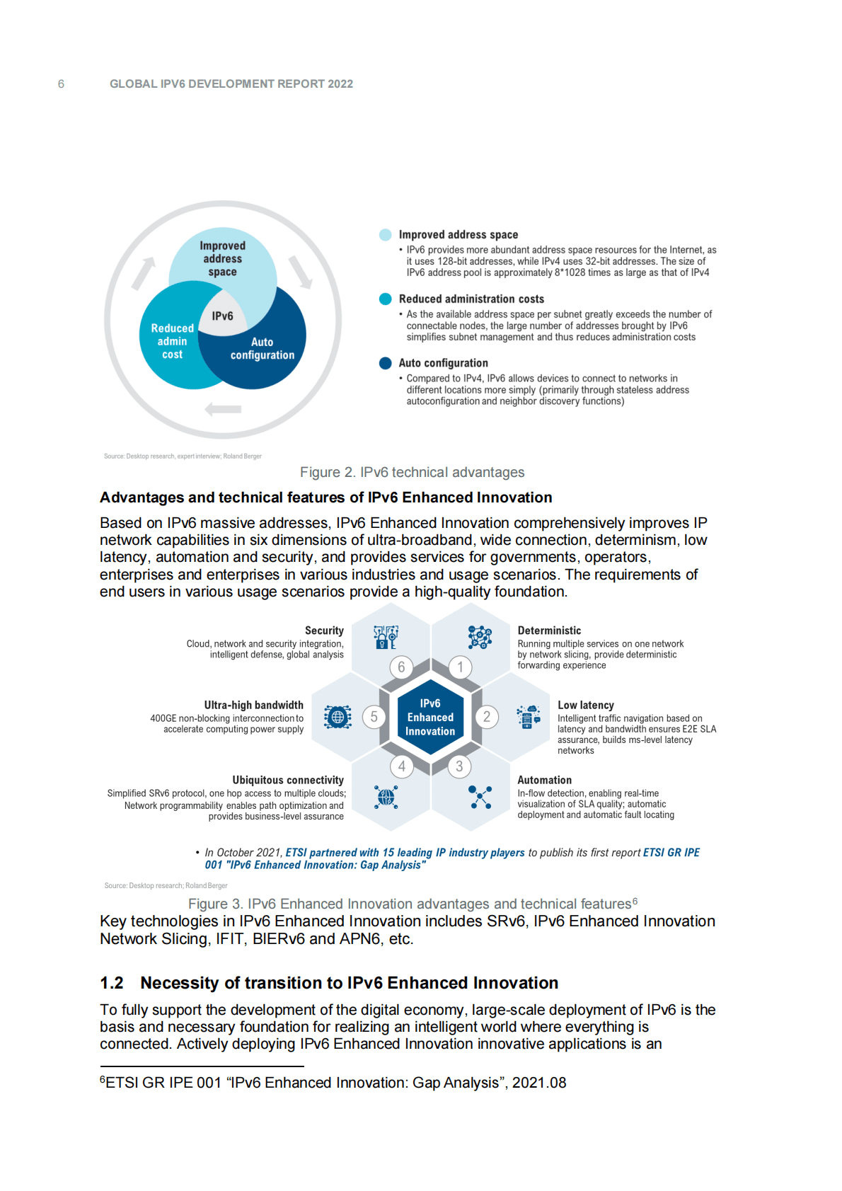 罗兰贝格：全球IPv6发展指数报告2022：社会经济价值与发展政策建议【英文版】 第6页