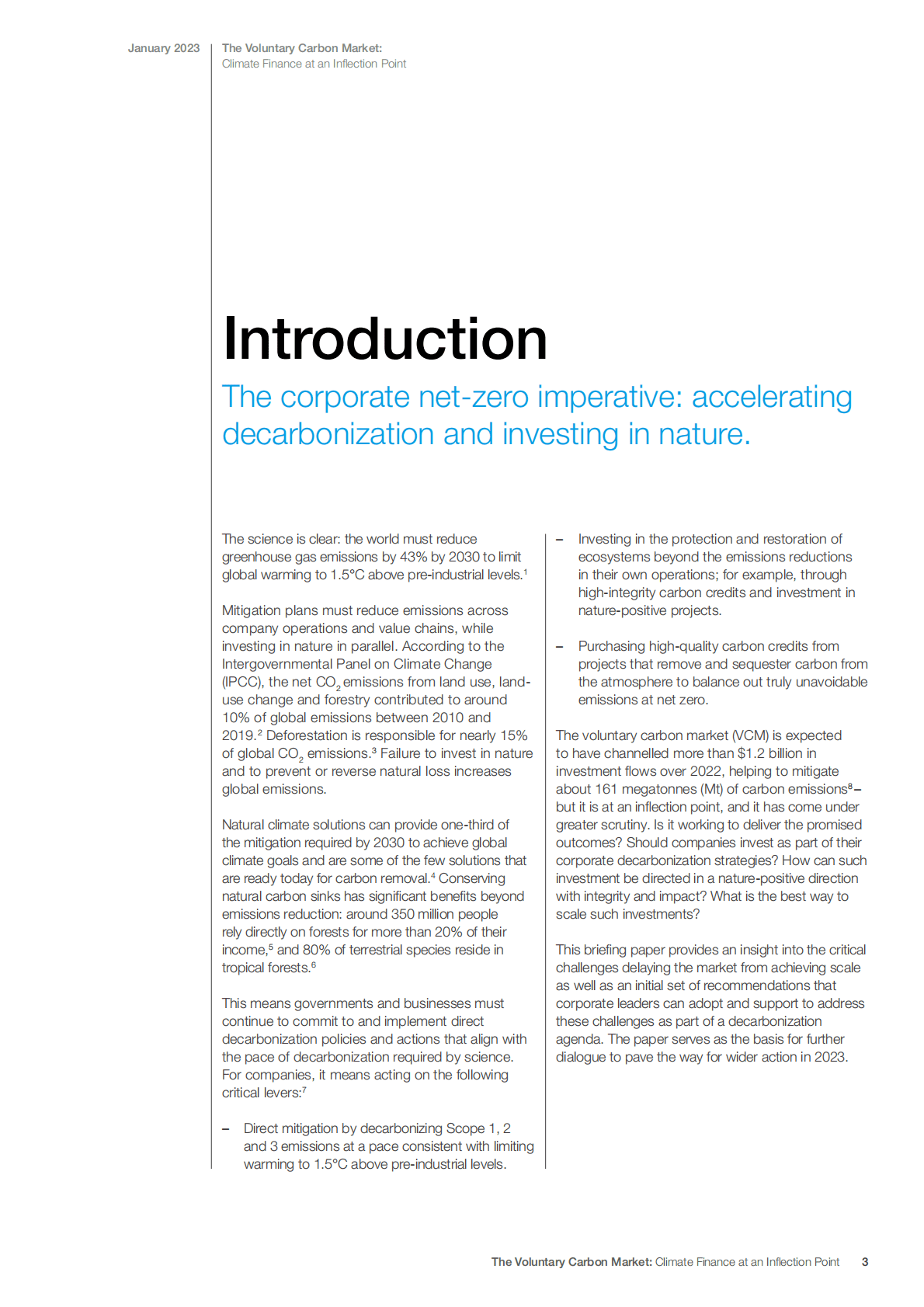 世界经济论坛：自愿碳市场：处于拐点的气候融资【英文版】 第3页