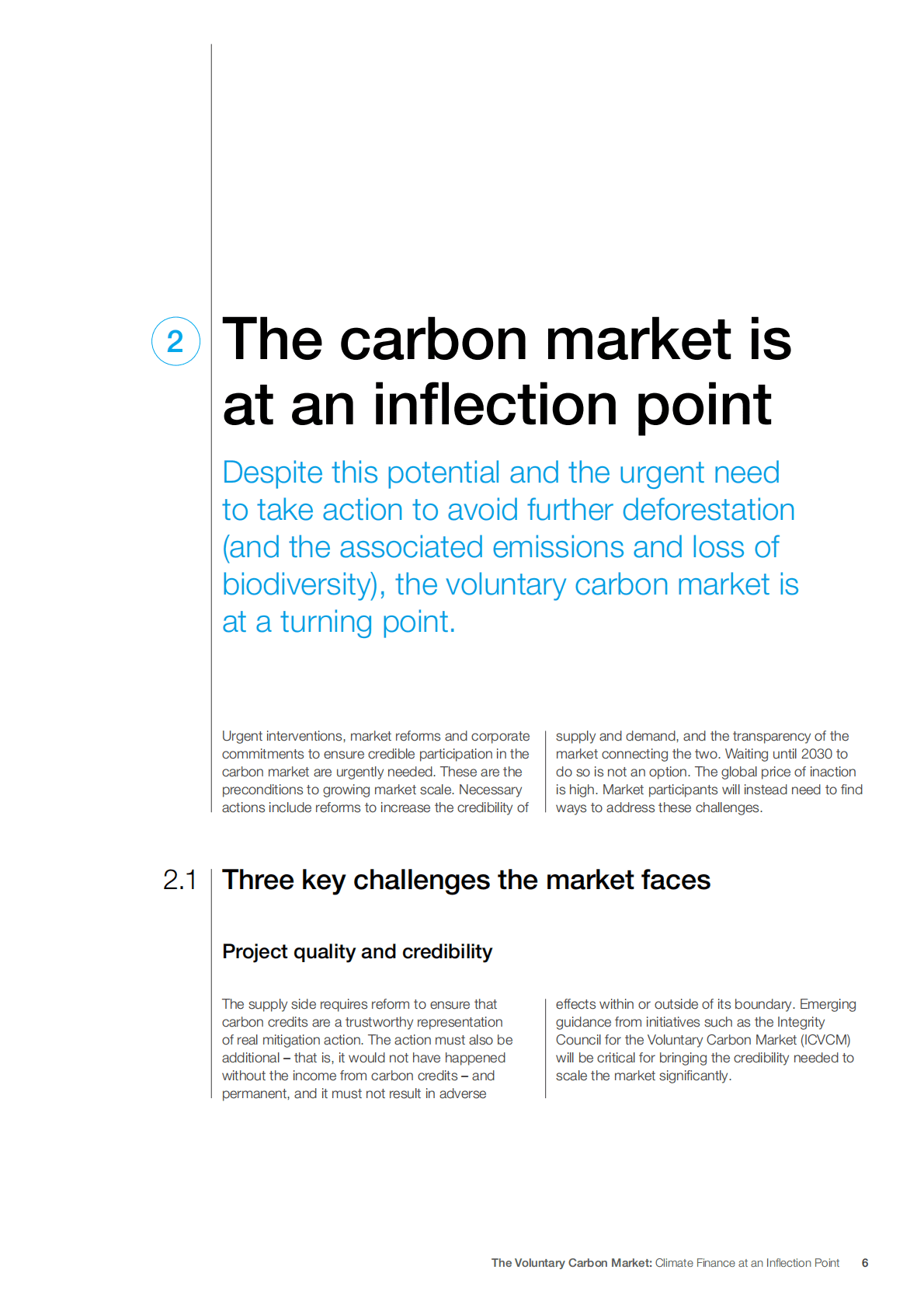 世界经济论坛：自愿碳市场：处于拐点的气候融资【英文版】 第6页