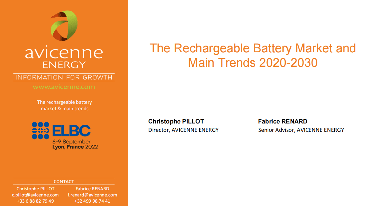 世界充电电池市场趋势2020-2030（英） 第1页
