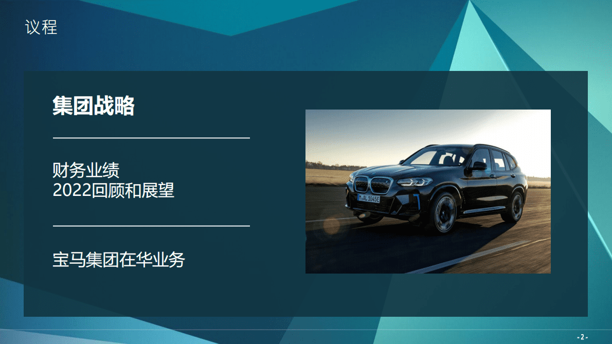 BMW：2022年宝马集团中国战略及业务分享（中文） 第2页