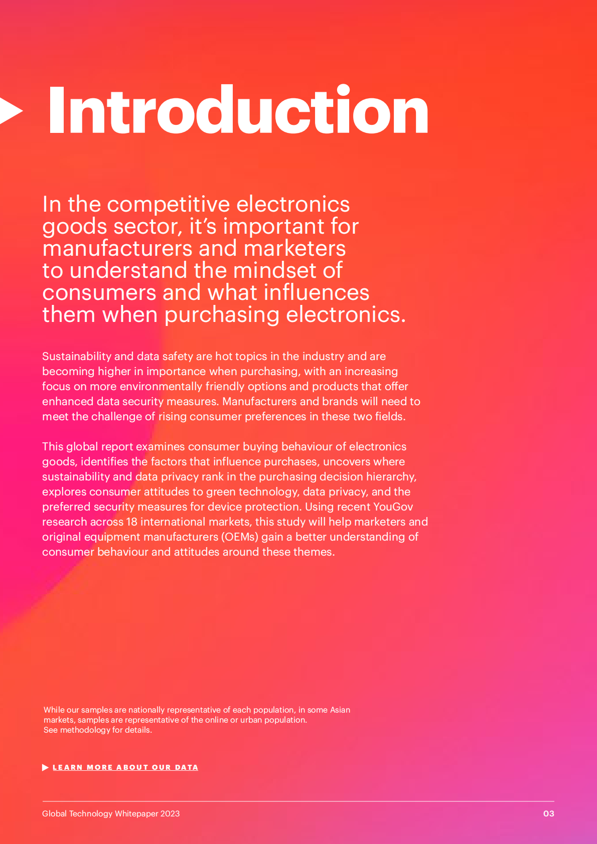YouGov：2023年全球科技白皮书&mdash;&mdash;消费电子产品（英） 第3页