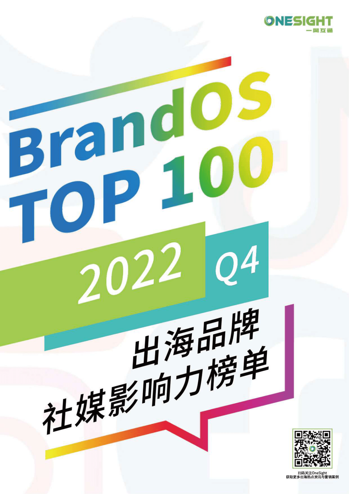 OneSight：2022Q4出海品牌社媒影响力榜单 第1页