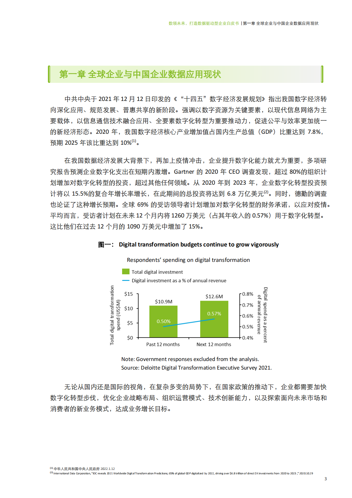 德勤&亚马逊云科技：数领未来打造数据驱动型企业白皮书 第5页