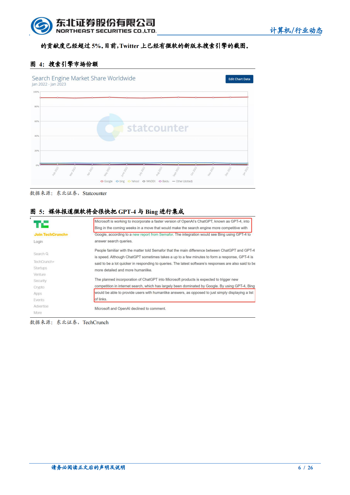 东北证券：从海外映射看 ChatGPT 在 A 股的投资机会 第6页