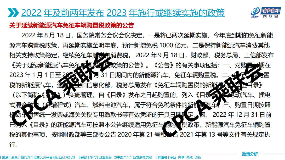 中国汽车流通协会：2023年国家汽车相关政策取向分析 第3页