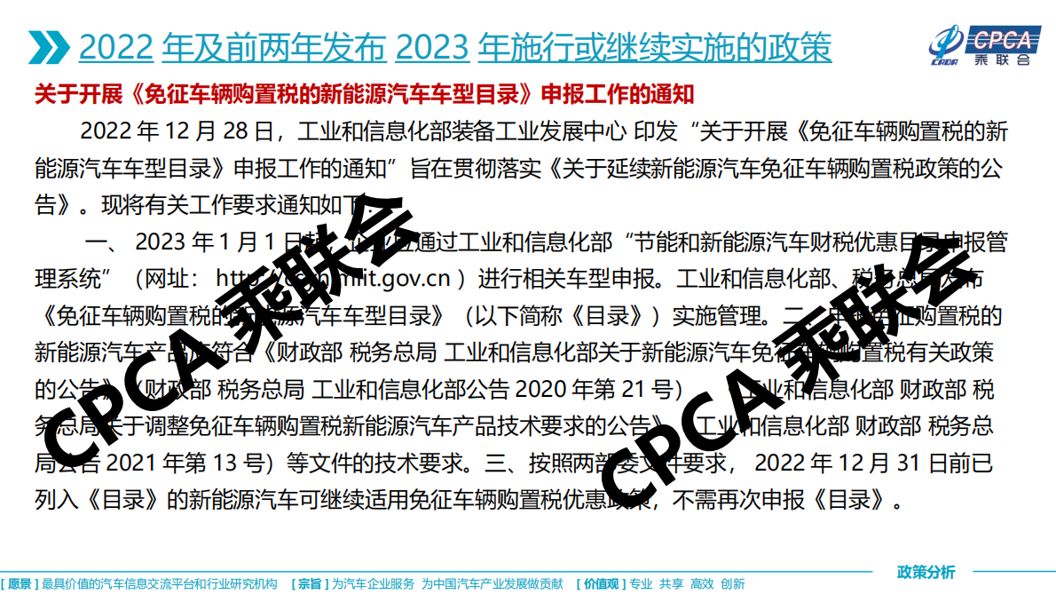 中国汽车流通协会：2023年国家汽车相关政策取向分析 第4页