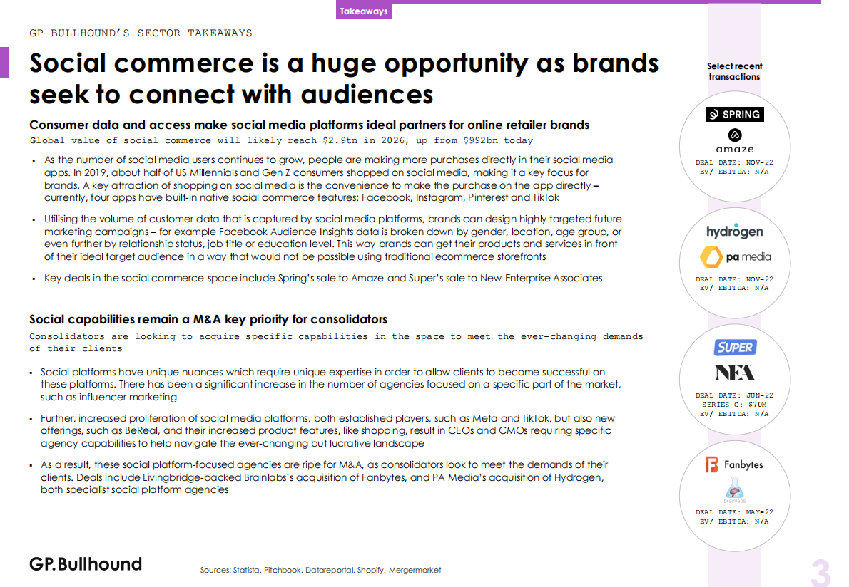 GP Bullhound：2022年第四季度网络服务报告【英文版】 第3页