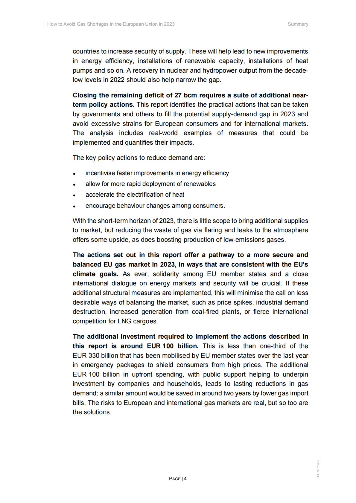 国际能源署（IEA）：2023年欧盟如何避免天然气短缺【英文版】 第4页