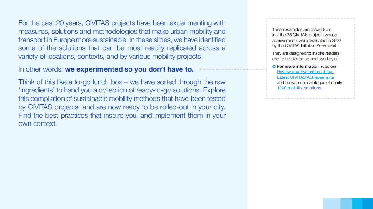 CIVITAS：现成的可持续交通措施和方法【英文版】 第2页