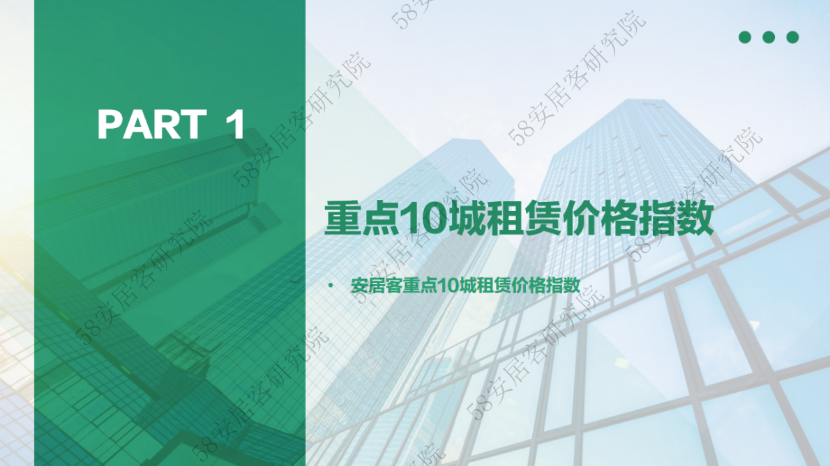 58安居客房产研究院：2023年1月全国重点10城租赁市场监测报告 第3页
