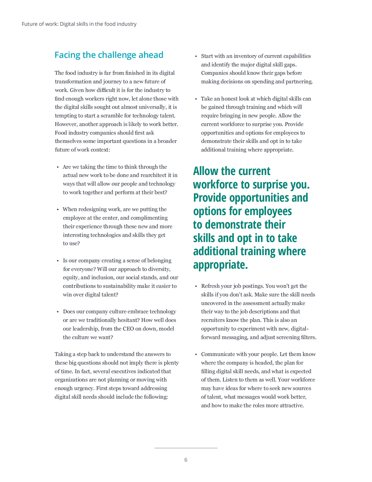 德勤：食品行业数字技能报告【英文版】 第6页