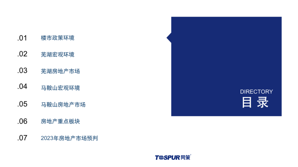 同策研究院：芜湖马鞍山区域2022年房地产市场年报 第2页
