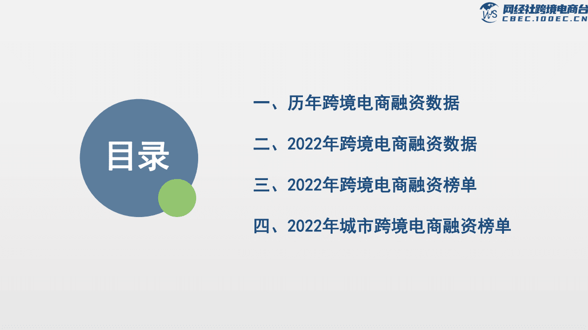 网经社：2022年度中国跨境电商投融资数据报告 第5页
