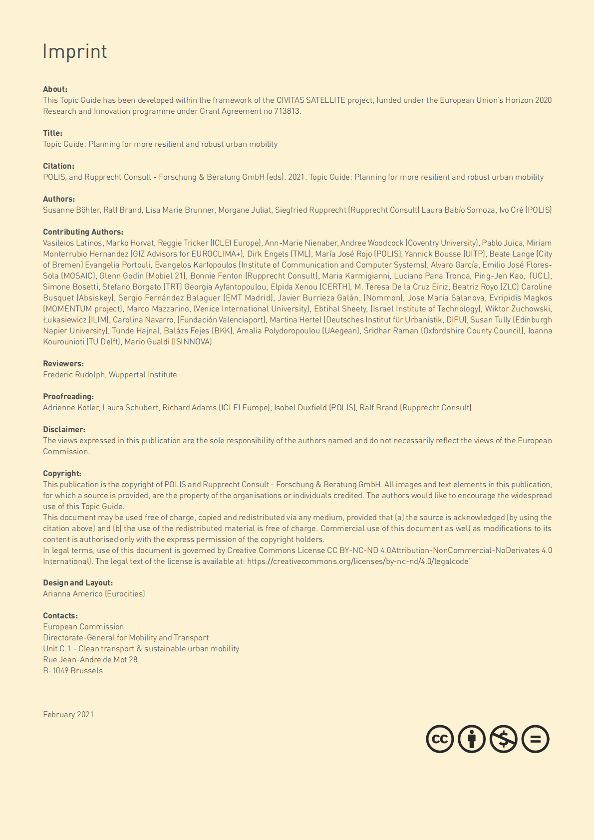 CIVITAS：规划更具弹性和稳健的城市交通【英文版】 第2页